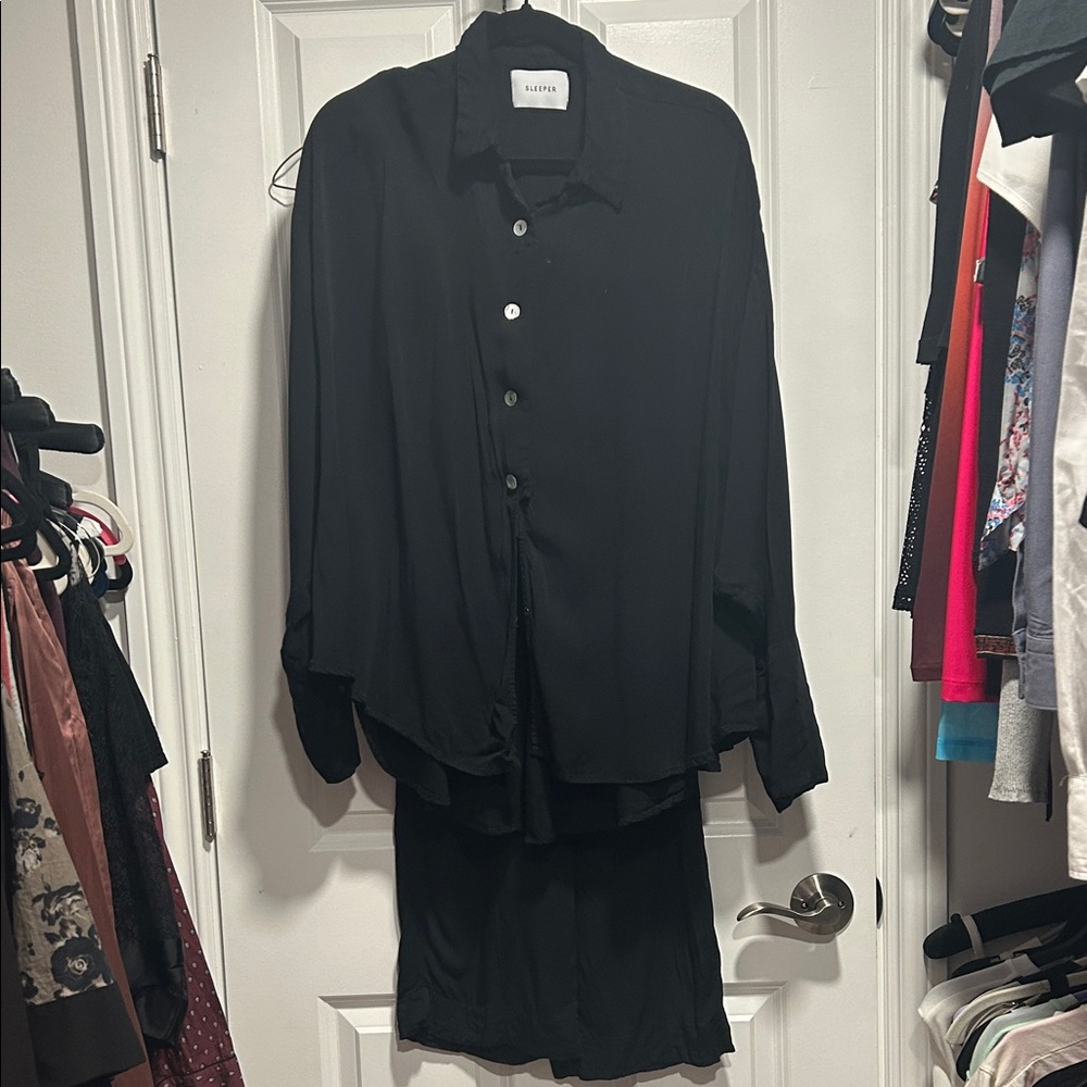 Sleeper two piece pajama set